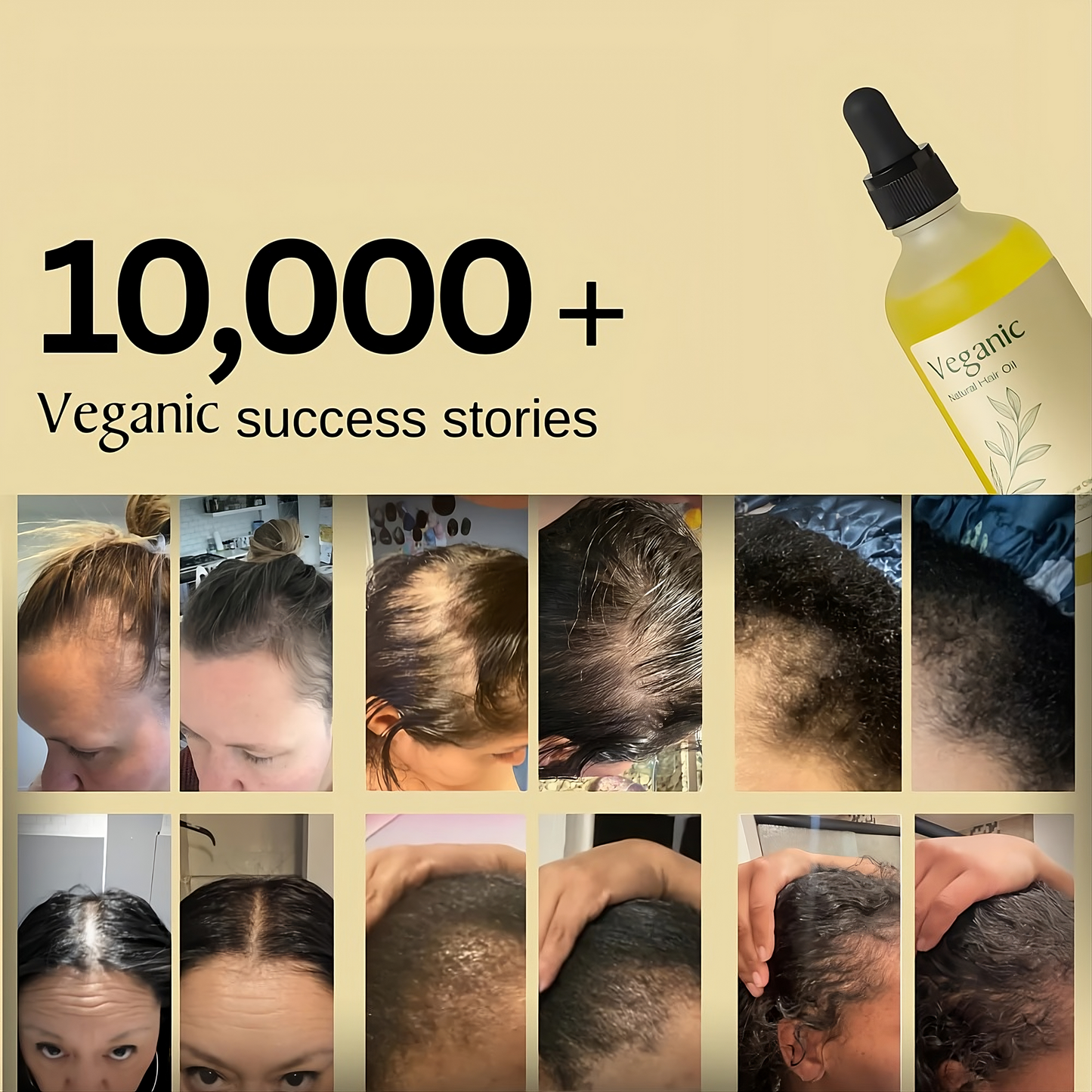 Veganic Natural Hair Oil
