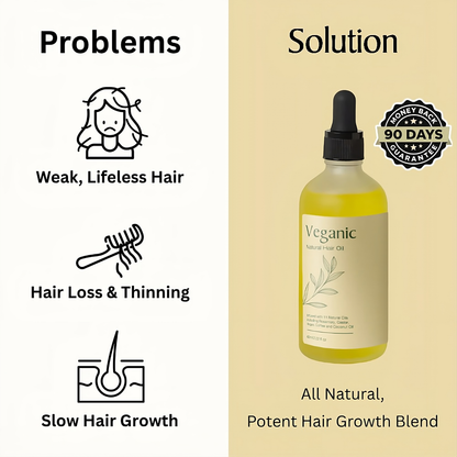 Veganic Natural Hair Oil